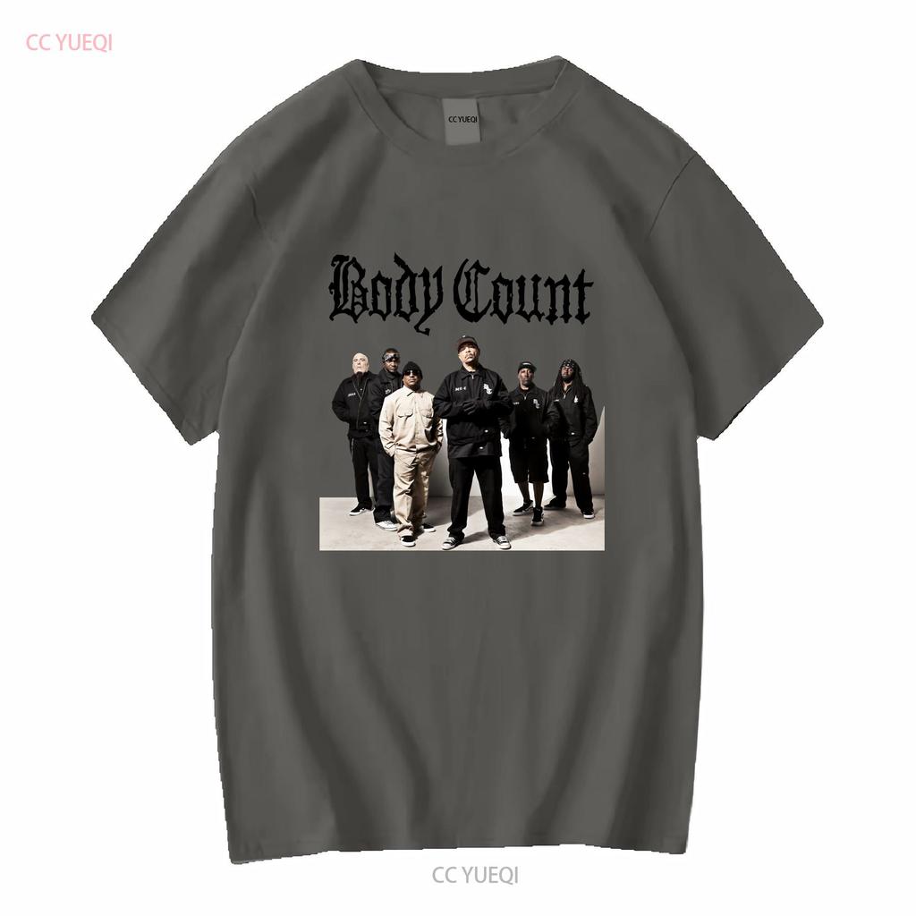 BODY COUNT Members T Shirt Cotton White Unisex Size S To 5XL BE1306 Vintage Washed Streetwear Homme Slightly
