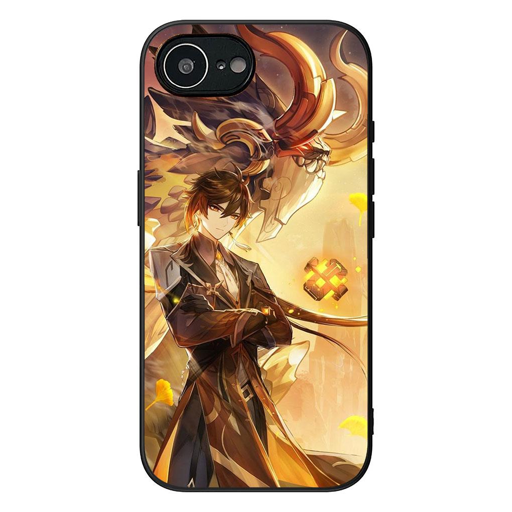 for Motorola Moto Edge 50 30 Fusion 40 NEO Ultra Pro E14 G20 E15 G35 G84 G13 G53 Case Xiao Zhong Li Genshins Impacts ZhongLi