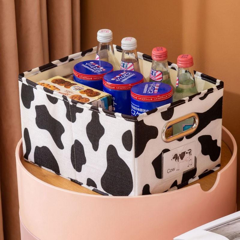 Drawer Style Storage Box Animal Patterned Cow Pants Storage Box Clothing Storage Box Clothing Storage Box Large Capacity Organiz