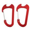 Easy To Carry Aluminum Carabiner Keychain Buckle Outdoor Gear Lightweight Design