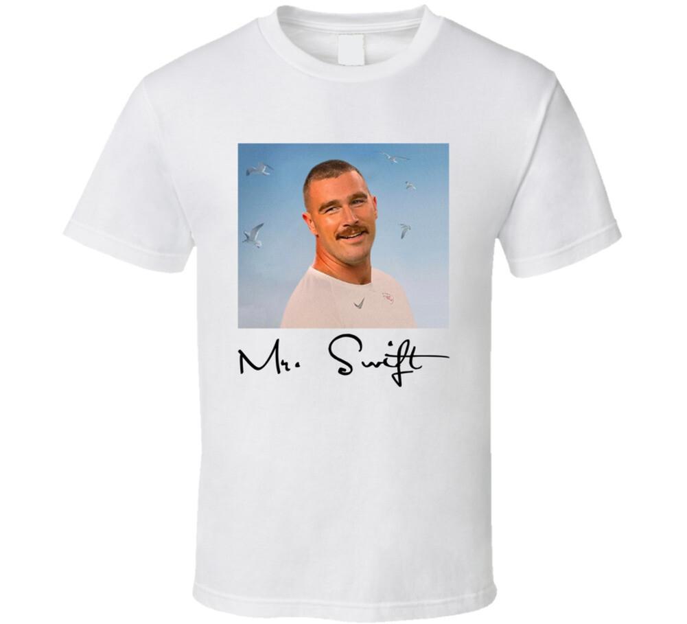 Travis Kelce Mr Swift Fan T Shirt XXL