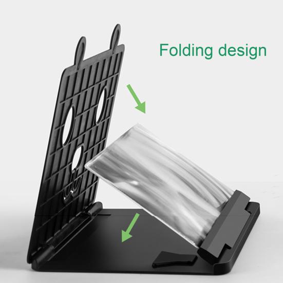 Phone Screen Magnifier Foldable High Clearly Image Portable Phone Video Amplifier Stand Bracket for Watching TV