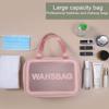Tragbare Reise Kulturbeutel Weibliche Transparent Wasserdicht Make-Up Aufbewahrungstasche Große Kapazität Kosmetik Organizer Schönheit Frauen Fall