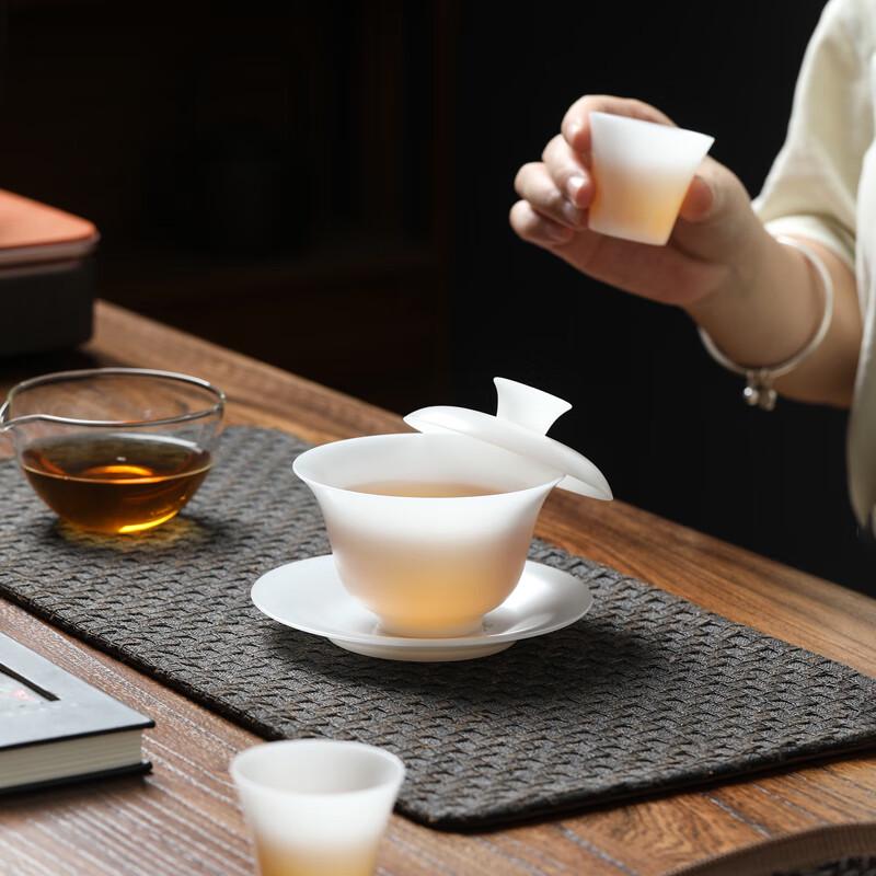 White Porcelain Thin-bodied Gaiwan