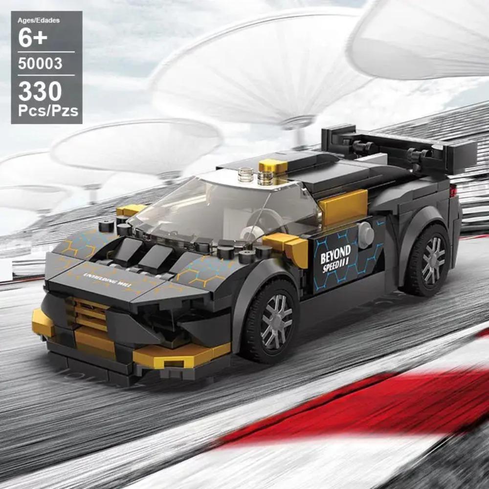 Město Champion Rychlosti Technické Auto Sportovní Závodní Auto Moc Stavebnice Vzdělávací Hračky Pro Děti Kluci Vánoční Dárky