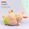 Kaninchen Quetschpuppe Fidget Toys Langsam zurückfedernd TPR Squishy Anti-Stress Dekompressionsspielzeug Stressabbau Spielzeug für Kinder Erwachsene J145