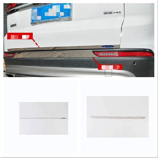 

Аксессуары для Geely Atlas Pro Azkarra Boyue Emgrand X7 Sport 2022, задний багажник, задняя дверь, полоса, крышка-стример