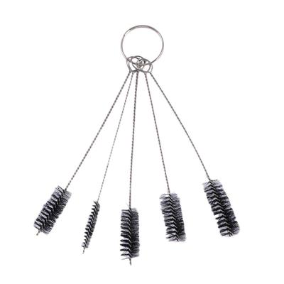 5 Stück Nylonrohrbürsten Reinigungsbürsten-Set Flaschenrohrleitung Kleine Röhre Flasche Strohhalm Waschreiniger Haushaltsreinigungswerkzeuge