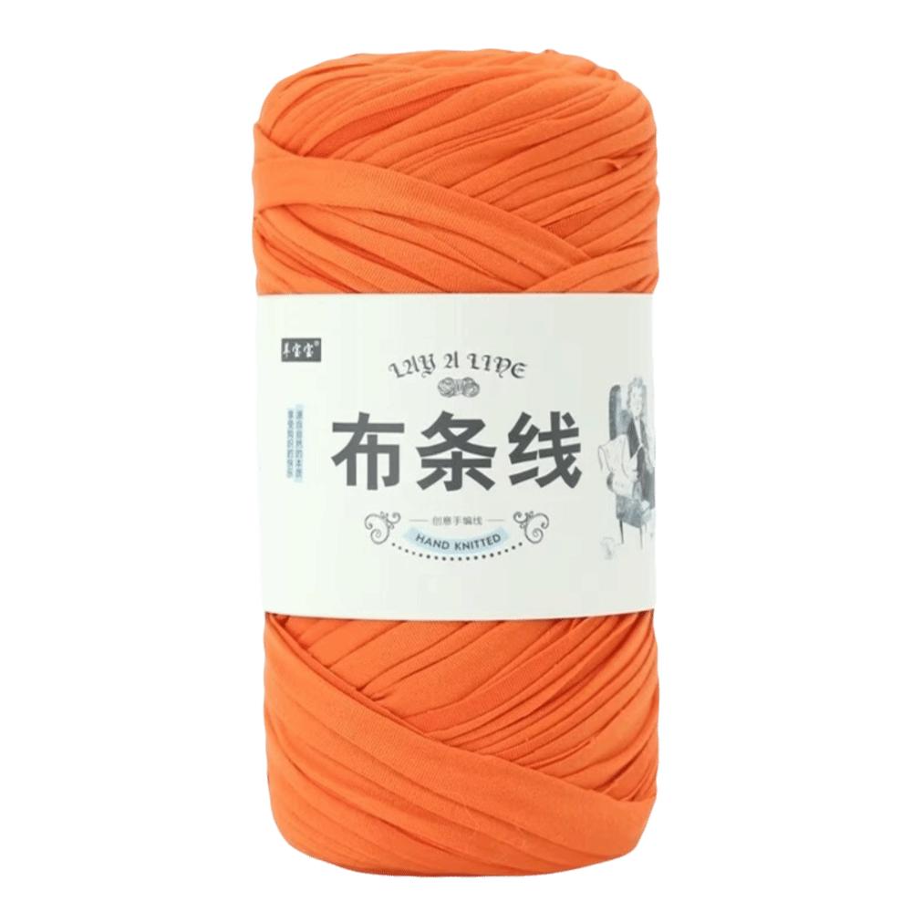 200g DIY 200g Soft Cloth Yarn Elastic Solid Color Blanket Thick Threads Thick Threads Crochet Woven Yarn Hand Knitting