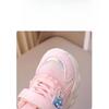 Spring and Autumn Princess Shoes Girls Super Soft Sneakers Children's Mesh Shoes Foreign Style Lighting Soft Sole Running Shoes Trendy