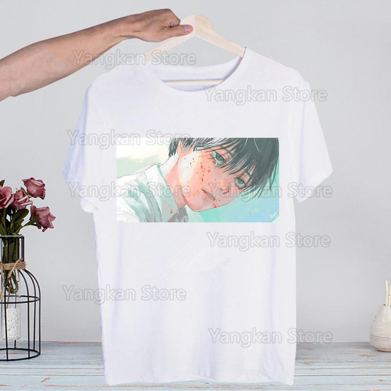 

The Summer Hikaru Died Short Sleeve Cool Camiseta T Shirt Men Indou Hikaru Flower Anime T Shirt Summer Fashion Funny T-shirt 4XL