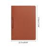 Paper Display Folder with Removable Paper Clamp Presentation Folder for Student