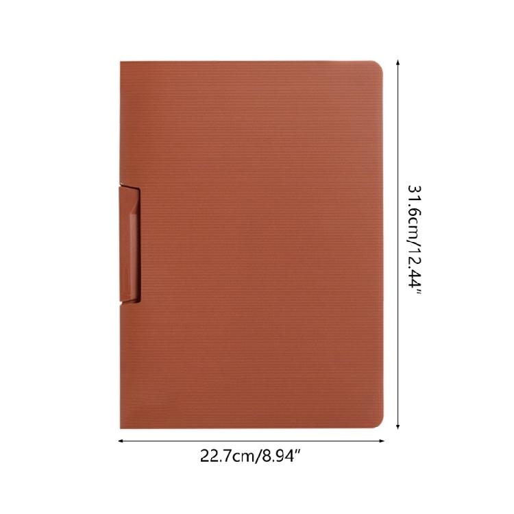 Paper Display Folder with Removable Paper Clamp Presentation Folder for Student
