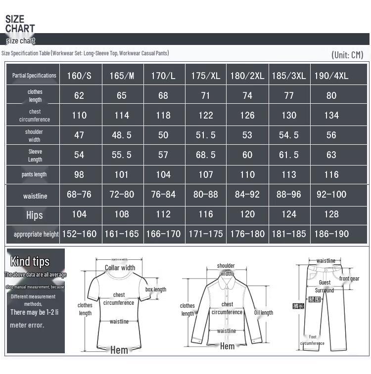 Chihan Multi-pocket Durable Canvas Workwear
