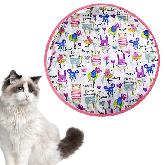 Cat Toys Interactive Moving Ball Undercover Funny Toy for Indoor Cats Realistic Prey Simulation Hide Seek Game Pet Toys