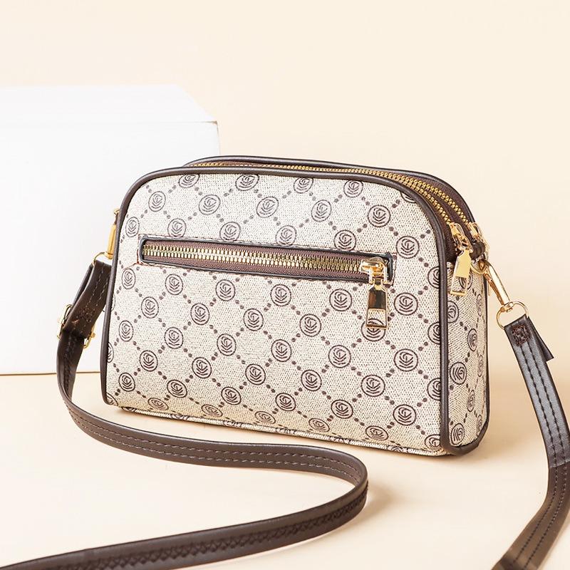 Kafeia's New Women's Bag, Textured Messenger Bag, Fashionable Women's Bag, Versatile Mobile Phone Bag