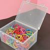 Large Capacity Transparent Plastic Storage Box with Lid, File Organizer, Multi-Layer Folder, Suitable for Home, School and Office Supplies