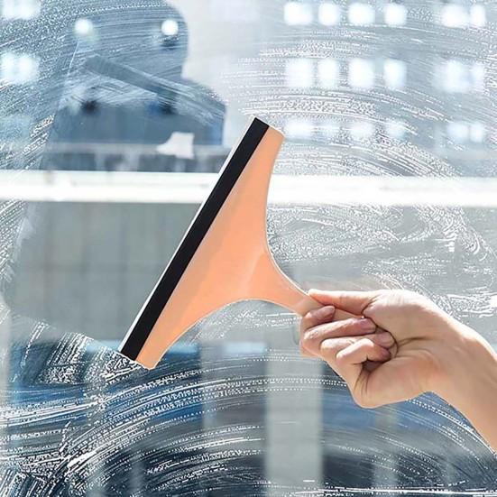 Window Brush Multifunctional Practical Handheld Window Glass Brush Squeegee Cleaner for Home