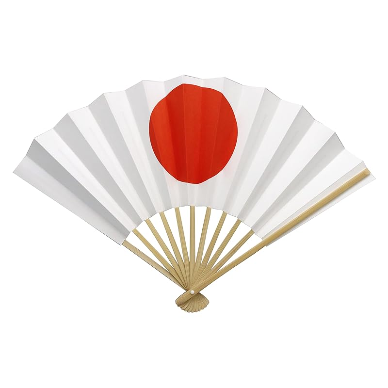 Складной веер японский флаг
