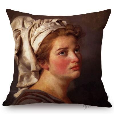 Neoclassicism Home Decorative Napoleon Oil Painting Sofa Throw Pillow Case Rome Spartacus Jacques Luis David Art Cushion Cover