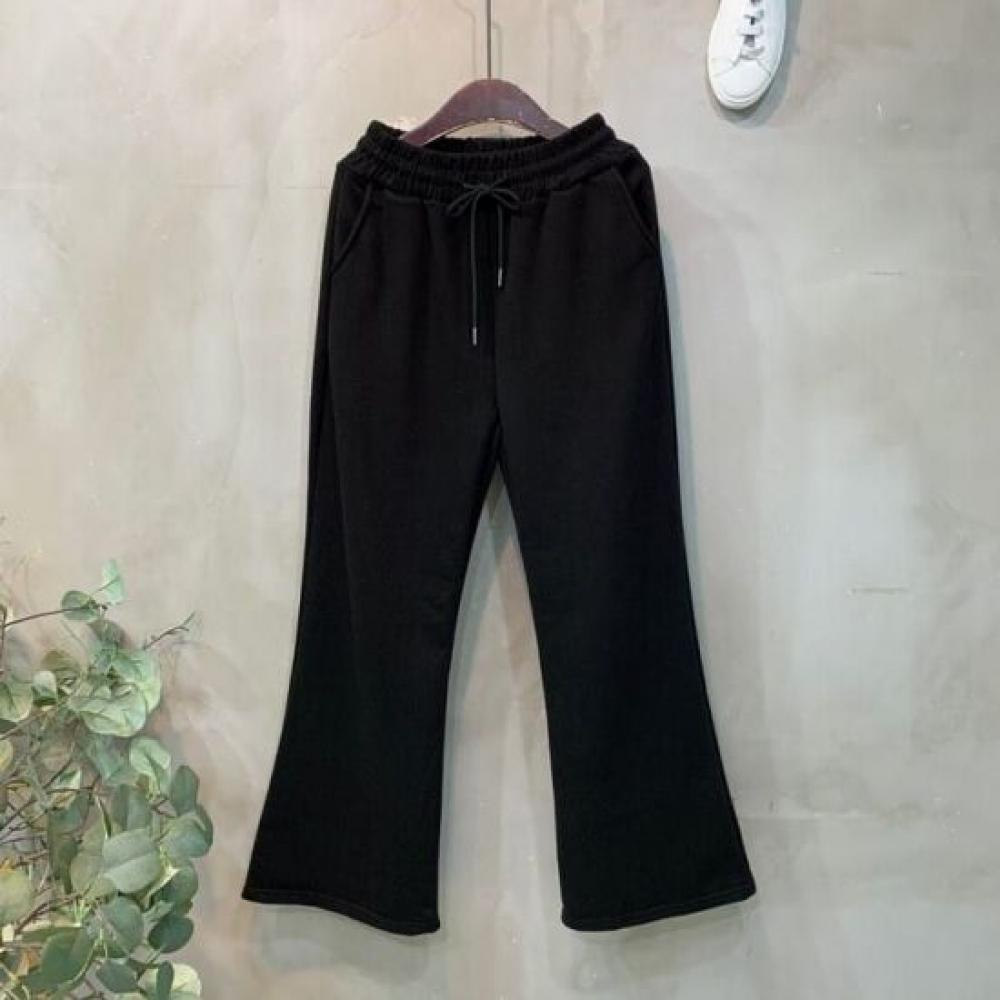 C S In The Room Semi bootCut bandIng pantS Fake poCket 3 Color