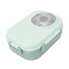 3 Compartment Compartment Lunch Box 304 Stainless Steel Thermal Lunch Box  For Office