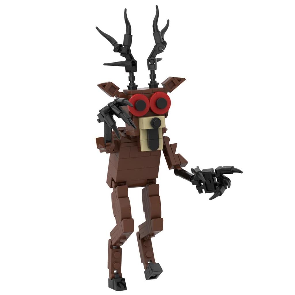 LIMANTY Deer Building Blocks, 99 Nights of the Forest, Building Blocks, Deer Toys, Christmas, Birthday Gift (Pack of 6)