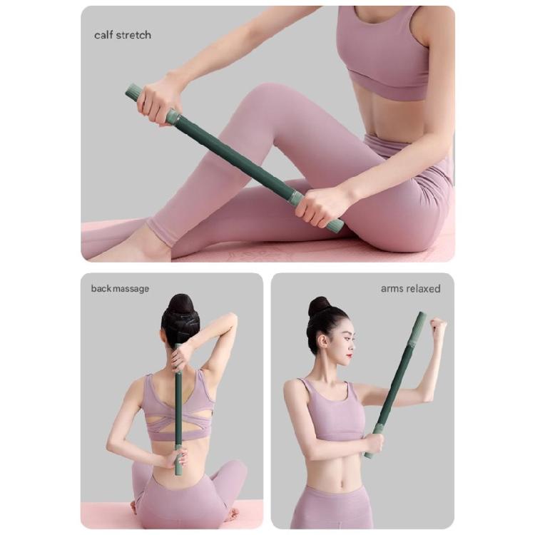Multifunctional Massage Roller Stick Body Massage Tool With Antislip Ergonomic Handle For Athletes Fitness Enthusiasts