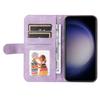 For Samsung Galaxy S24 Leather Wallet Cases Skin Touch Phone Cover Stand with Strap