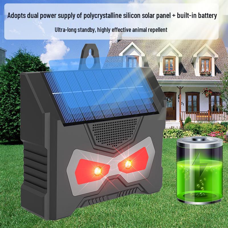 Ultrasonic Mouse, Bird, and Animal Repeller with LED Flashing Lights