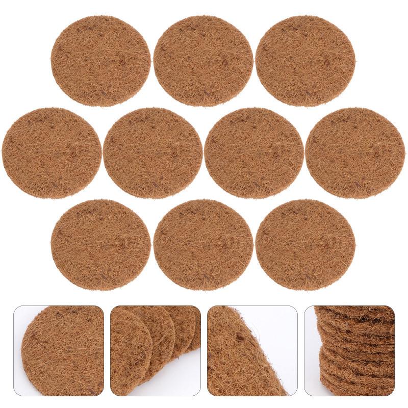 10Pcs Pigeon Pet Supplies Nest Pad Nesting Mat Breeding Bird Cage Pet Supplies Coconut Fiber Egg Pad Accessories