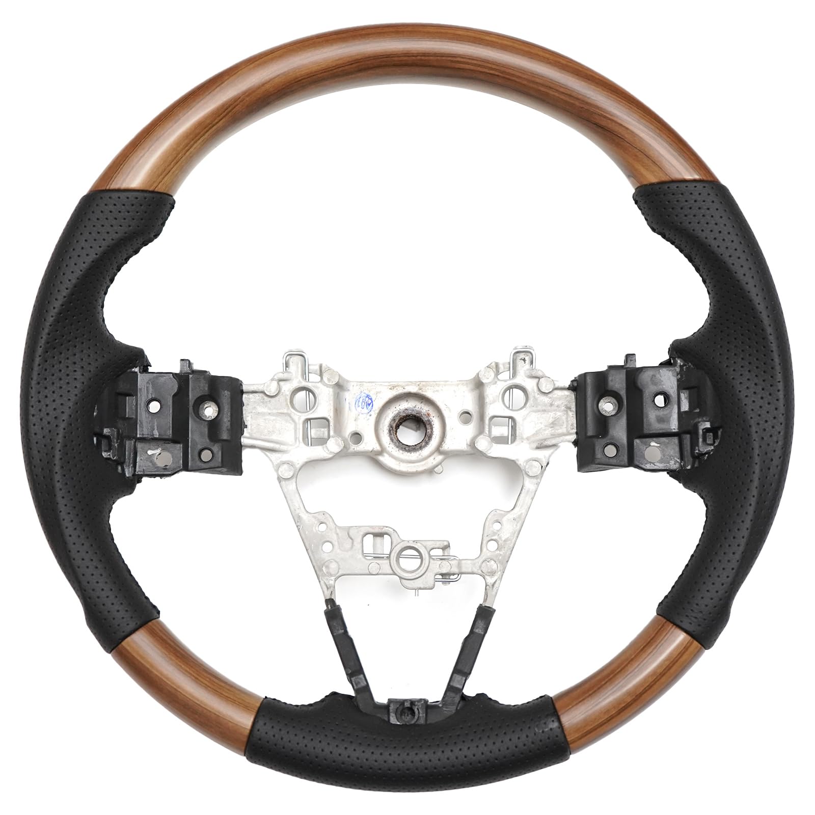 

Hijet Truck Jumbo S500P S510P S500 S510 Series Late Model Steering Handle Gun Grip Perforated Leather Woodgrain Taft Tanto Tanto Custom Move Canvas