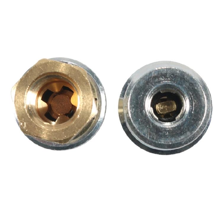 Tire Air Chuck Adapter Metal Locking Tire Inflator Nozzle Adapter For Vehicle Inflator Compressor