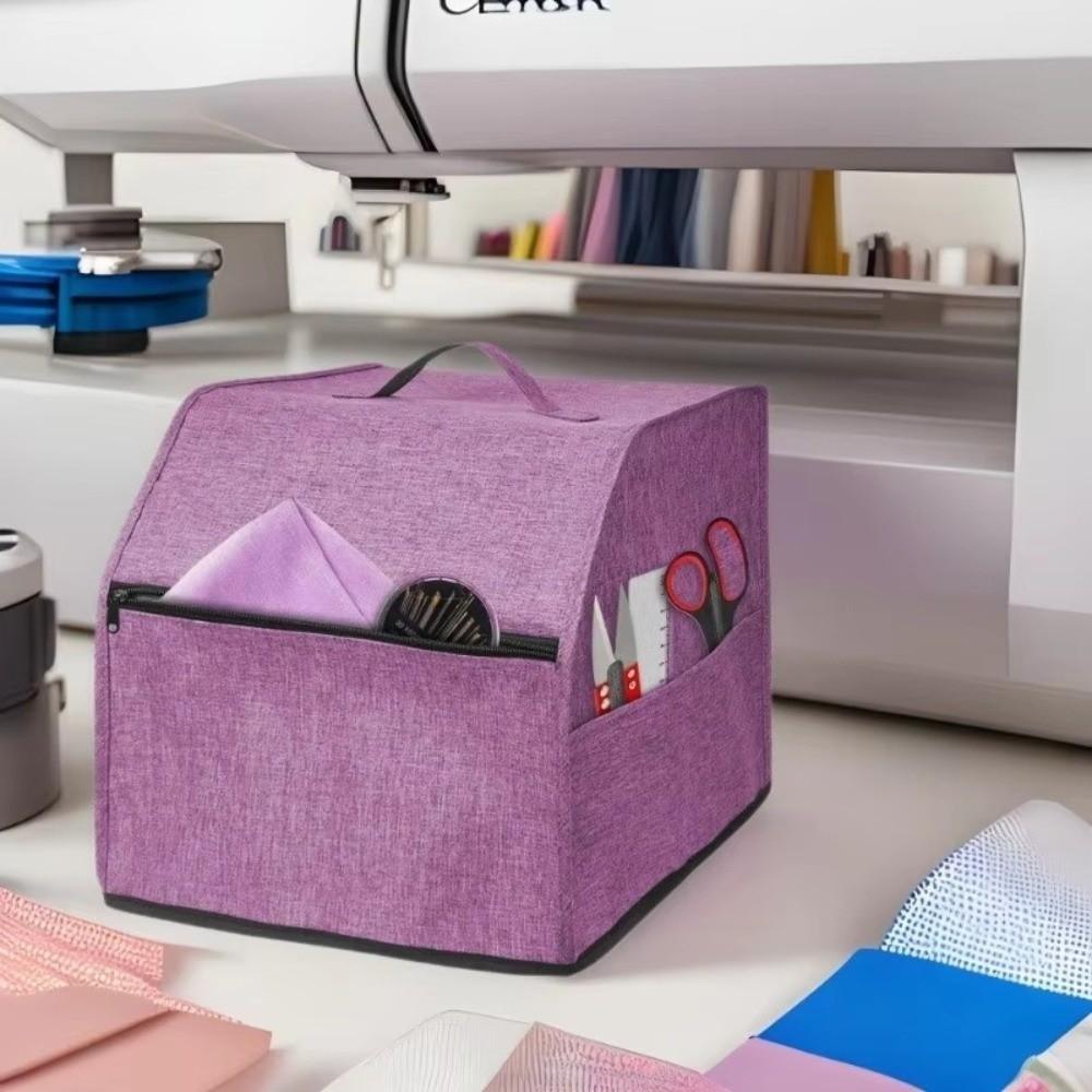 Durable Serger Cover With Storage Pockets Storage Bag Practical Overlock Machine Cover for Home