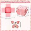 High Quality Anniversary Surprise Flying Butterfly Box Happy Birthday Pop Up Explosion Creative Bounce Box Party Decorations