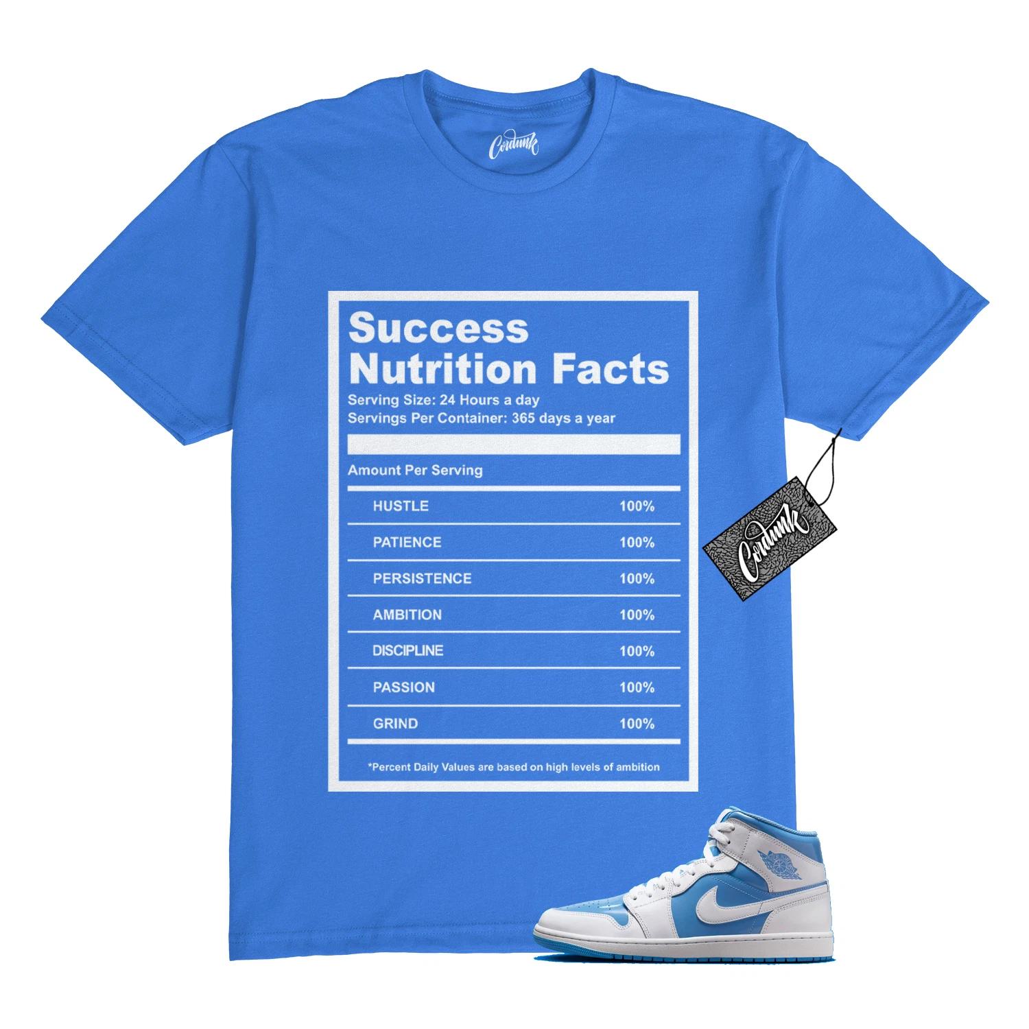 1 Mid Legend Blue White T Shirt to Match SUCC 140
