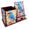 DIY Diamond Art Holz Schreibtisch-Organizer Handgemacht Kreative Geschenke Diamond Painting Set Aufbewahrungsbox mit Handyhalter für Frauen