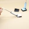 DIY Craft Miniature Floor Washer Model Realistic Simulation Floor Scrubber Ornament for Dollhouse Decoration Props