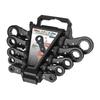 Fully Polished Ratchet Wrench Durable Construction Metric Sizes Double Head Wrench Ring End Flat Design Two-way Ratchet