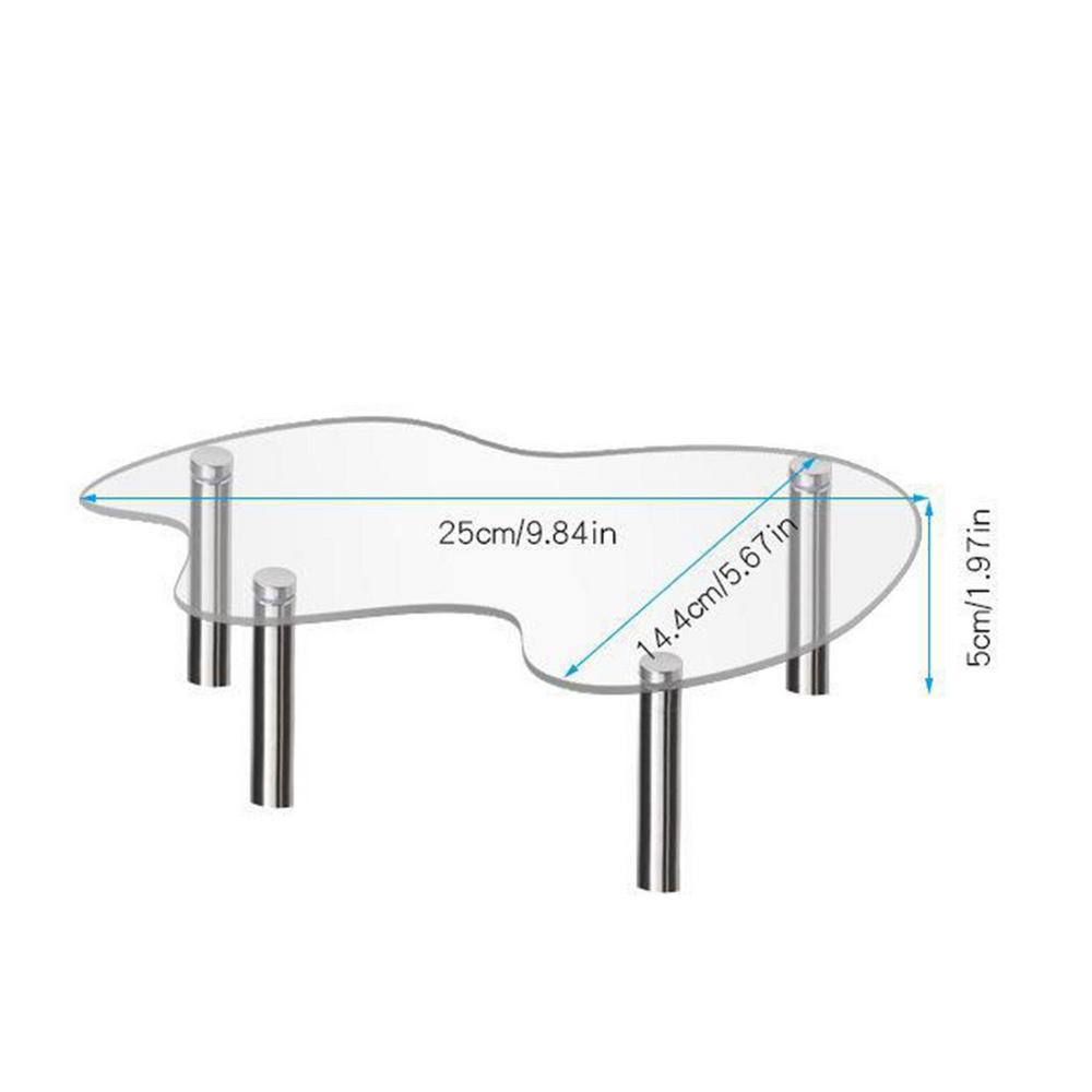 

Cupcake Holder Stand Clear Serving Dishes Trays & Platters Stackable KidsHome Store Food Service Countertop Display Cases For