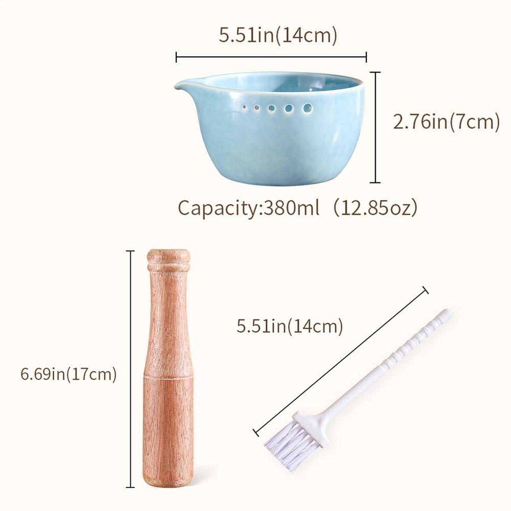 

Ceramic Grater Bowl Food Grinder Gadget Garlic Grinding Bowl For Food Prep Chocolate Cheese Potato Citrus Sauces Camping синий