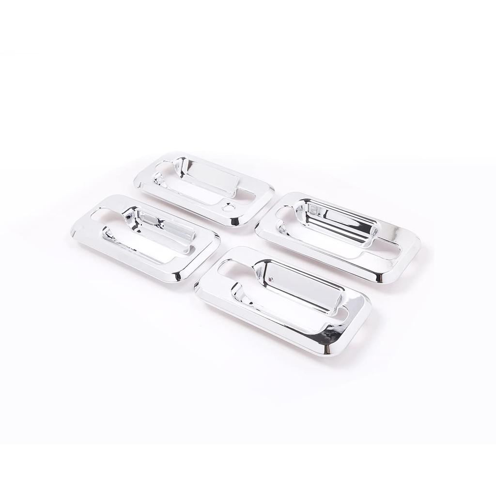 METYOUCAR Car Door Handle Protector Set for Hummer H2 Door Knob Protective Exterior Accessories 4-Piece 2003-2009, Guards, Anti-Scratch Covers,