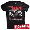 Licensed B.S.A. Motorcycles Rocket Gold Star BIG TALL 3XL 4XL 5XL T-Shirt