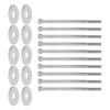 Intake Manifold Bolts Stainless Steel Corrosion Resistant Replacement for Chevy V8 Engines