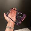 Case For OnePlus 15 Electroplated Transparent Four-Corner Anti-fall Phone Back Cover For OnePlus 15 Shell Shockproof Bumper