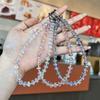 Luxury Crystal Phone Case Lanyard with Keychain & Charm