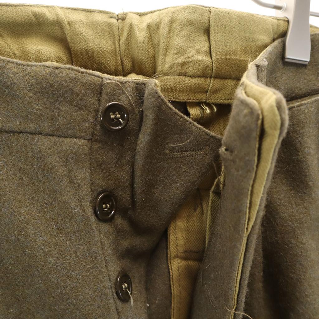 MACOTEX S.p.a 80s Italian Military Vintage Riding Pants 468R Button Fly Men's Used
