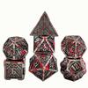 Paladin' Sacrifice RPG Dice Set of 7 Metal Dice