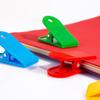 Clip Grandi in Plastica, Fermagli da Cancelleria, Potenti Clip Multifunzione per Biglietti, Clip per la Casa, Piegapanni, Libri