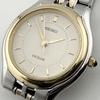 Used SEIKO 4J41-0030 Seiko EXCELINE Ladies Watch Quartz Working Condition Battery Replaced Short Belt [U49]